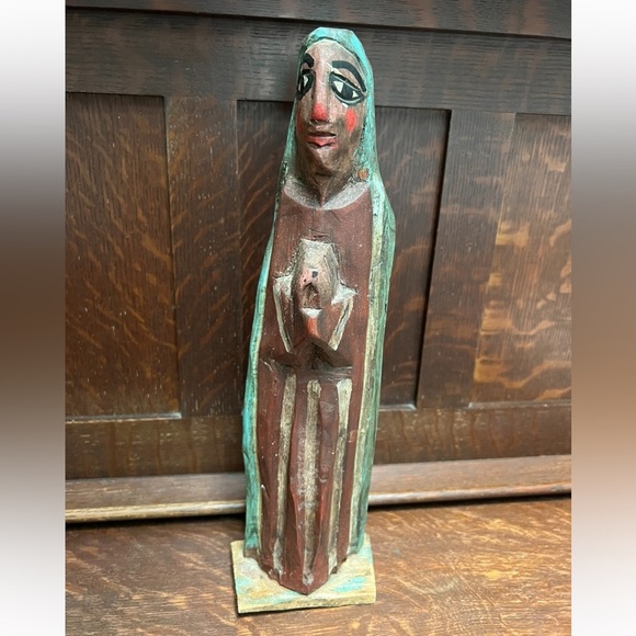 Vintage Other - Vintage Santos Virgin Mary Saint